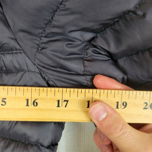Ralph Lauren Active Down Packable Puffer Coat Jacket‎ Black Size Petite Small - Picture 5 of 9